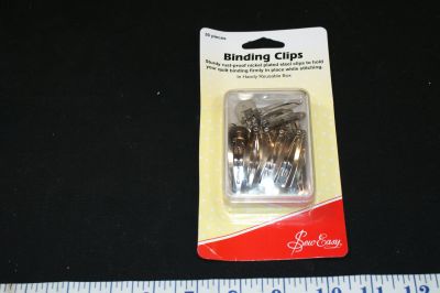 BINDING CLIPS BY SEW EASY 30 PIECES